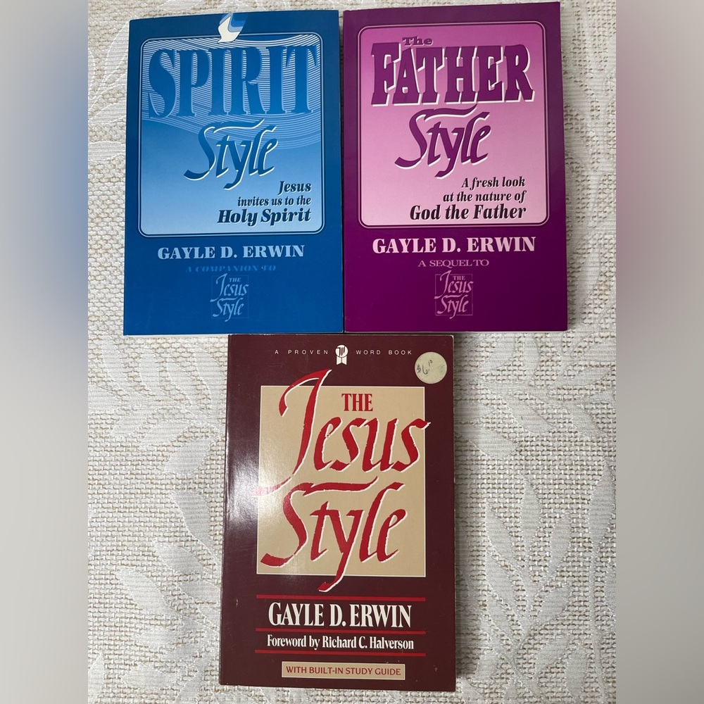 Faith based books 3 pack by Gayle D. Erwin - Christian